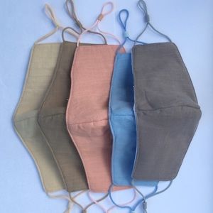 100% Cotton Mask Comfortable Adjustable Wash Reuse